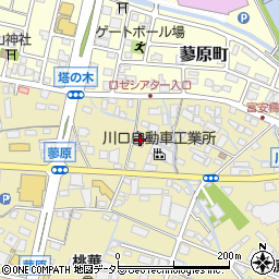 静岡県富士市蓼原47周辺の地図