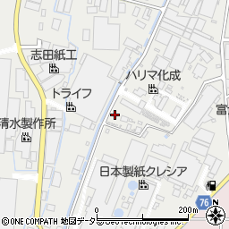 静岡県富士市比奈315周辺の地図