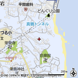 神奈川県足柄下郡真鶴町真鶴107周辺の地図
