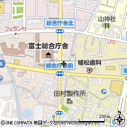 味の民芸富士店周辺の地図
