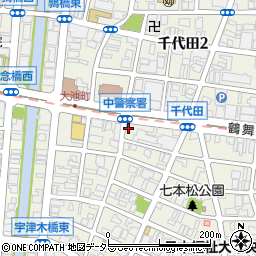 愛知県名古屋市中区千代田3丁目4-1周辺の地図