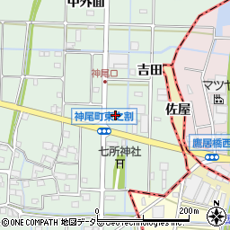 ミニストップ津島神尾町店周辺の地図
