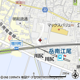 静岡県富士市江尾90-7周辺の地図