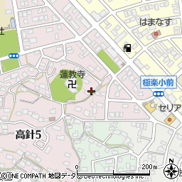 愛知県名古屋市名東区高針4丁目862周辺の地図