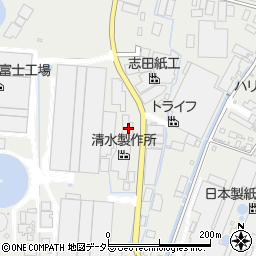 静岡県富士市比奈518周辺の地図