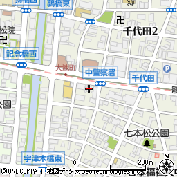 トヨタレンタリース愛知鶴舞店周辺の地図