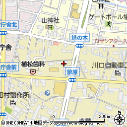 静岡県富士市蓼原59周辺の地図