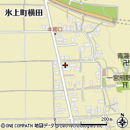 兵庫県丹波市氷上町横田340周辺の地図