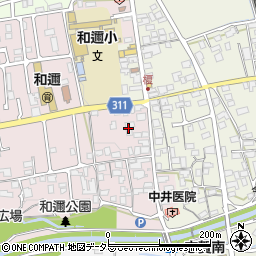 大津市立公民館・集会場和邇公民館周辺の地図