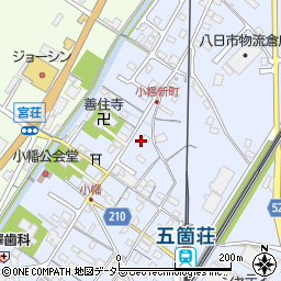滋賀県東近江市五個荘小幡町565周辺の地図