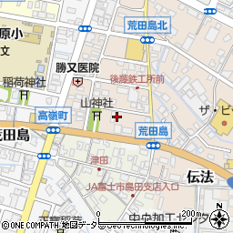どんどん 富士店周辺の地図