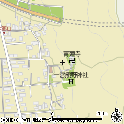 兵庫県丹波市氷上町横田377-1周辺の地図