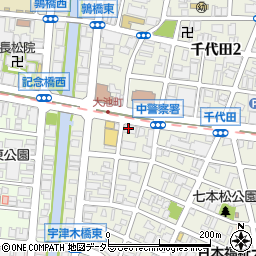 三甲株式会社　名古屋支店周辺の地図