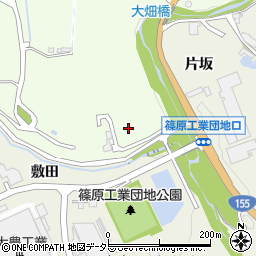 愛知県豊田市大畑町油摺周辺の地図