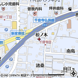 愛知県名古屋市中川区富田町大字千音寺松ノ木3150周辺の地図