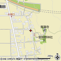 兵庫県丹波市氷上町横田352周辺の地図