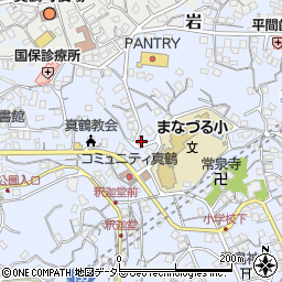 神奈川県足柄下郡真鶴町真鶴305周辺の地図