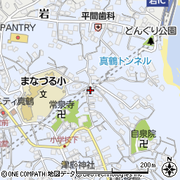 神奈川県足柄下郡真鶴町真鶴570周辺の地図