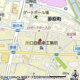 静岡県富士市蓼原945-1周辺の地図