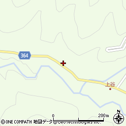 京都府南丹市日吉町中世木（小谷口）周辺の地図