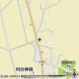 島根県大田市川合町川合神領1513周辺の地図