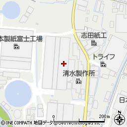 静岡県富士市比奈500周辺の地図