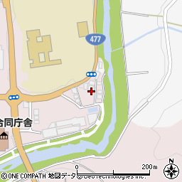 京都府京都市右京区京北周山町下寺田18周辺の地図