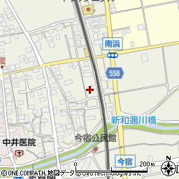 滋賀県大津市和邇今宿周辺の地図