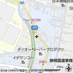 株式会社サングリーン　富士支店周辺の地図