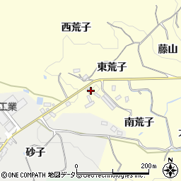 愛知県豊田市加納町南荒子周辺の地図