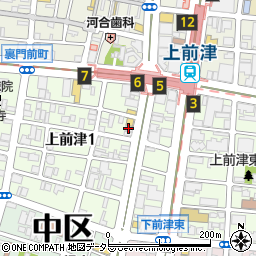 愛知警備保障株式会社周辺の地図