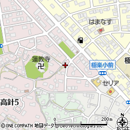 愛知県名古屋市名東区高針4丁目1002周辺の地図
