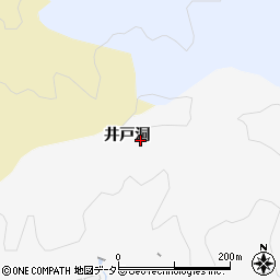愛知県豊田市小峯町井戸洞周辺の地図