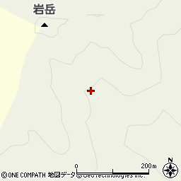 愛知県北設楽郡設楽町西納庫寺屋敷周辺の地図