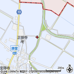 滋賀県東近江市勝堂町1535周辺の地図