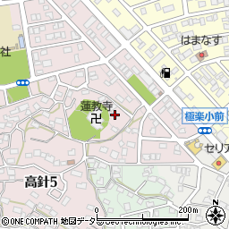 愛知県名古屋市名東区高針4丁目860周辺の地図