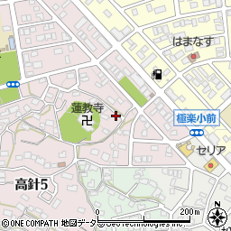 愛知県名古屋市名東区高針4丁目845周辺の地図