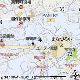 神奈川県足柄下郡真鶴町真鶴498周辺の地図