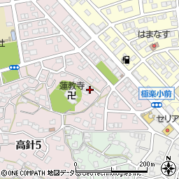 愛知県名古屋市名東区高針4丁目848周辺の地図