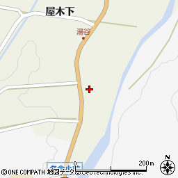 愛知県設楽町（北設楽郡）西納庫（森上）周辺の地図