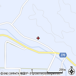 島根県仁多郡奥出雲町大谷282周辺の地図