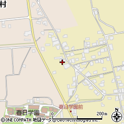 兵庫県丹波市春日町棚原1856周辺の地図