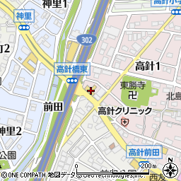 愛知県名古屋市名東区高針1丁目1003周辺の地図