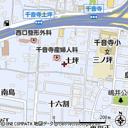 愛知県名古屋市中川区富田町大字千音寺土坪3752-4周辺の地図