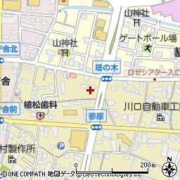 静岡県富士市蓼原28周辺の地図