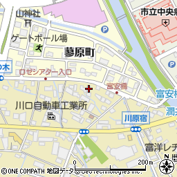 静岡県富士市蓼原936周辺の地図