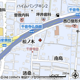 ファミリーマート中川千音寺店周辺の地図