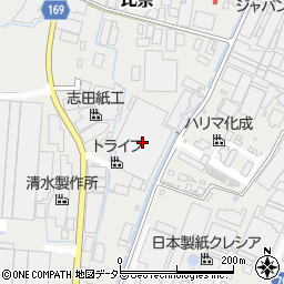 株式会社トライフ富士工場周辺の地図