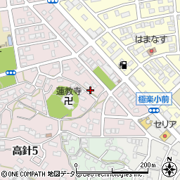 愛知県名古屋市名東区高針4丁目834周辺の地図