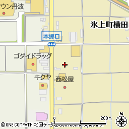 兵庫県丹波市氷上町横田287周辺の地図